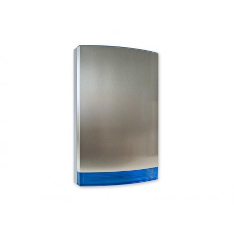 Steel cover, blue flash JA-1X1A-C-ST-B