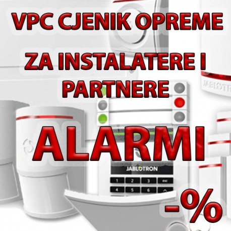 Cjenik alarme opreme