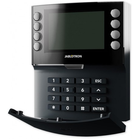 JA-115E-AN Bus četverosegmentna tipkovnica sa zaslonom i RFID čitačem - antracit