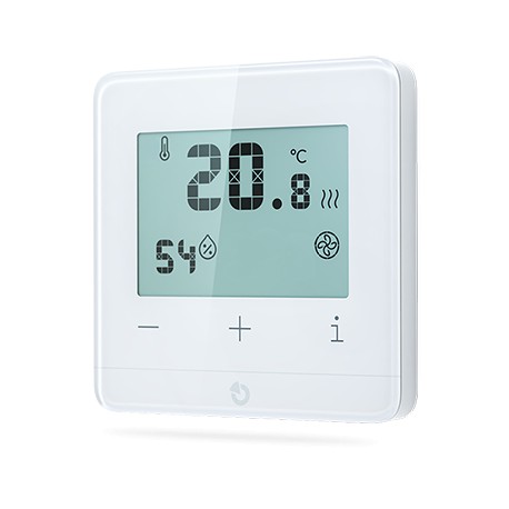 JAB JB-111TP BUS room thermostat for JABLOTRON 100+ provides zone control of heating, cooling and ventilation and