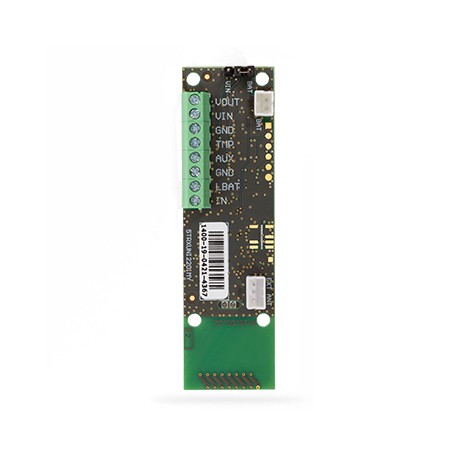 JAB wireless universal transmitter JA-150TX-UNI for integrating third‑party detectors into a JABLOTRON system.