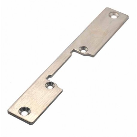 Montažna  ploča ravna - inox 52,5mm uni KRATKA