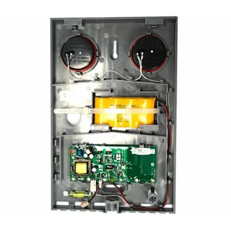 JAB Sirena vanjska bežična - baza sa elektronikom crvena / plava JA-151A-BASE-RB